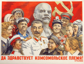 Naoum Pavlovitch Karposky :  Vive la tribu du Komsomol Staline ! (1948)